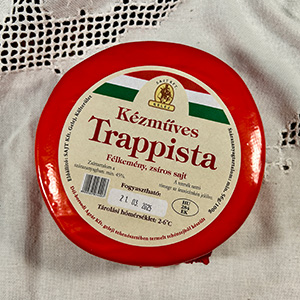 Kézműves trappista sajt - darabolt